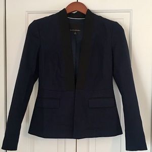 Great Navy and Black Banana Republic Tuxedo Blazer